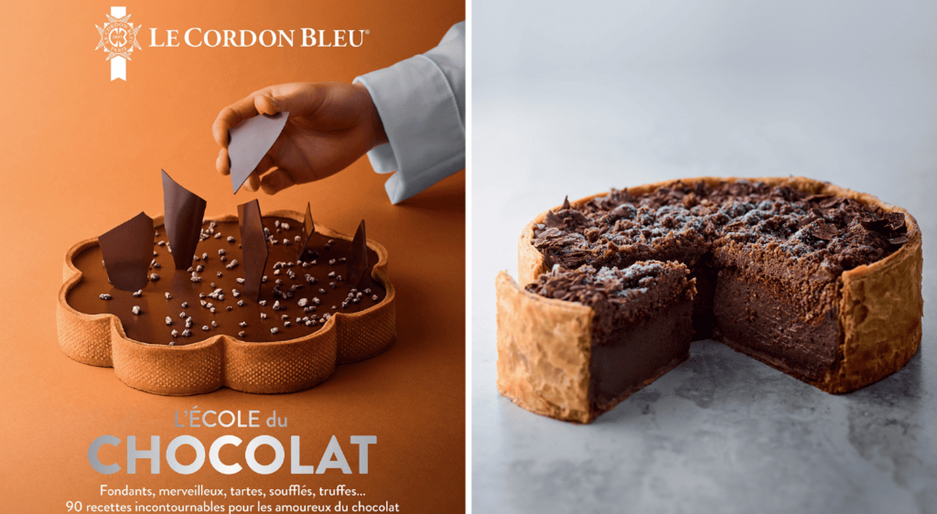 Modern chocolate flan recipe
