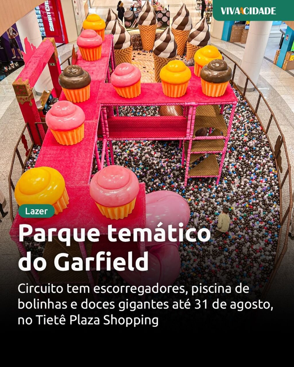 Parque tem&aacute;tico do Garfield