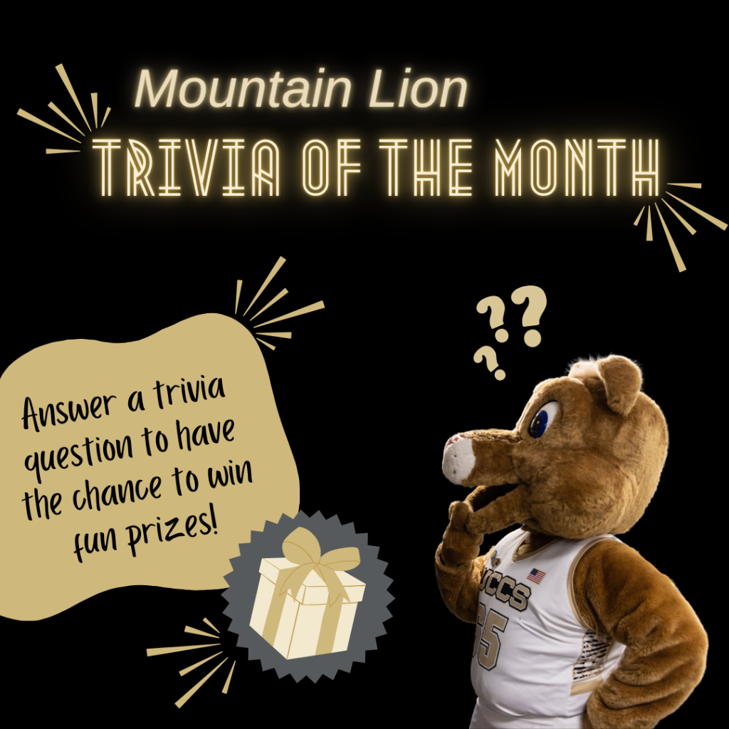 Mountain Lion Trivia July!