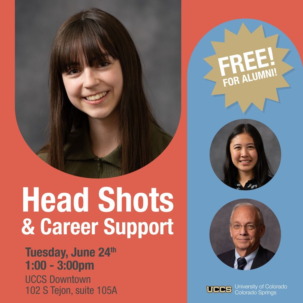 Alumni Headshots at UCCS Downtown Event!