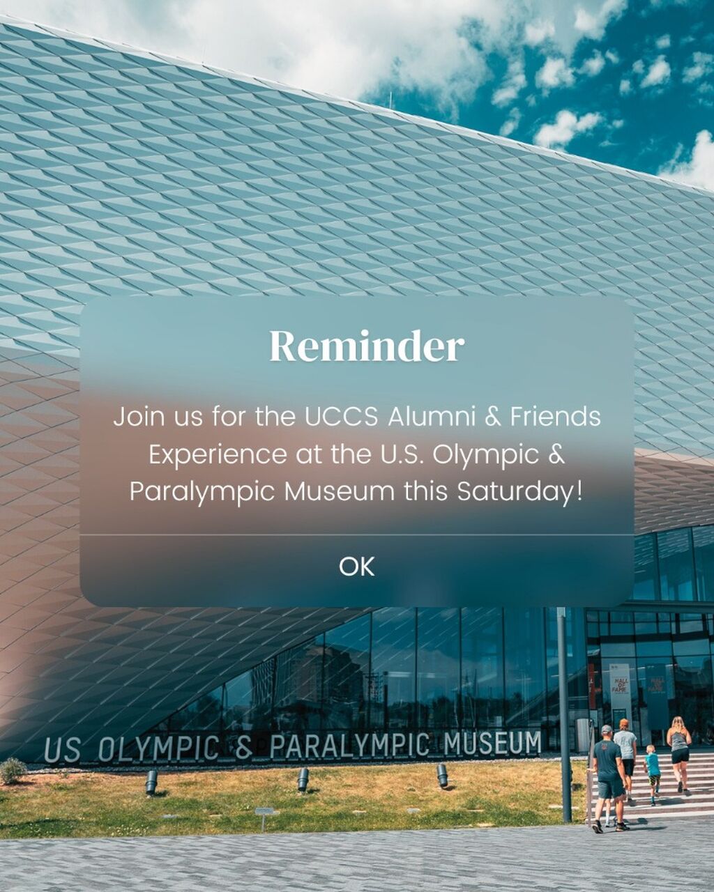 UCCS Alumni at the Olympic & Paralympic Museum Event!