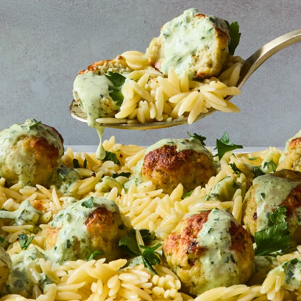 Green Goddess Meatballs