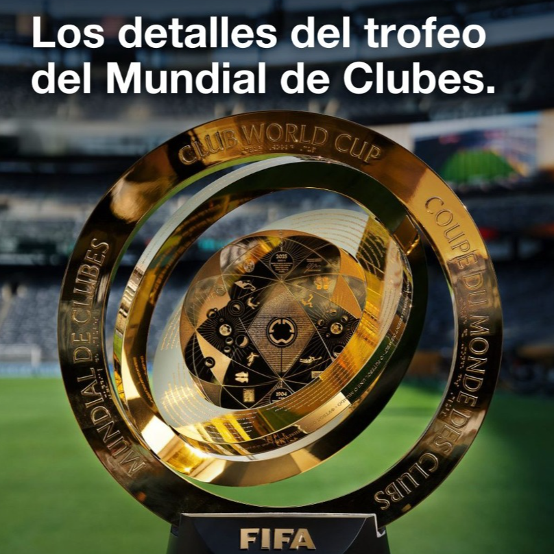 &iquest;Algo llam&oacute; tu atenci&oacute;n sobre el trofeo del Mundial de Clubes 2025?