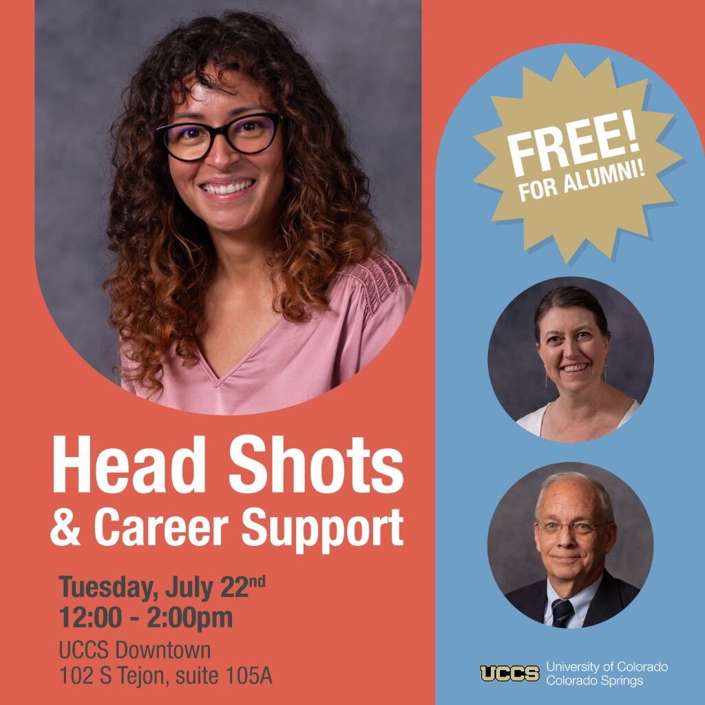 Alumni Headshots at UCCS Downtown Event!