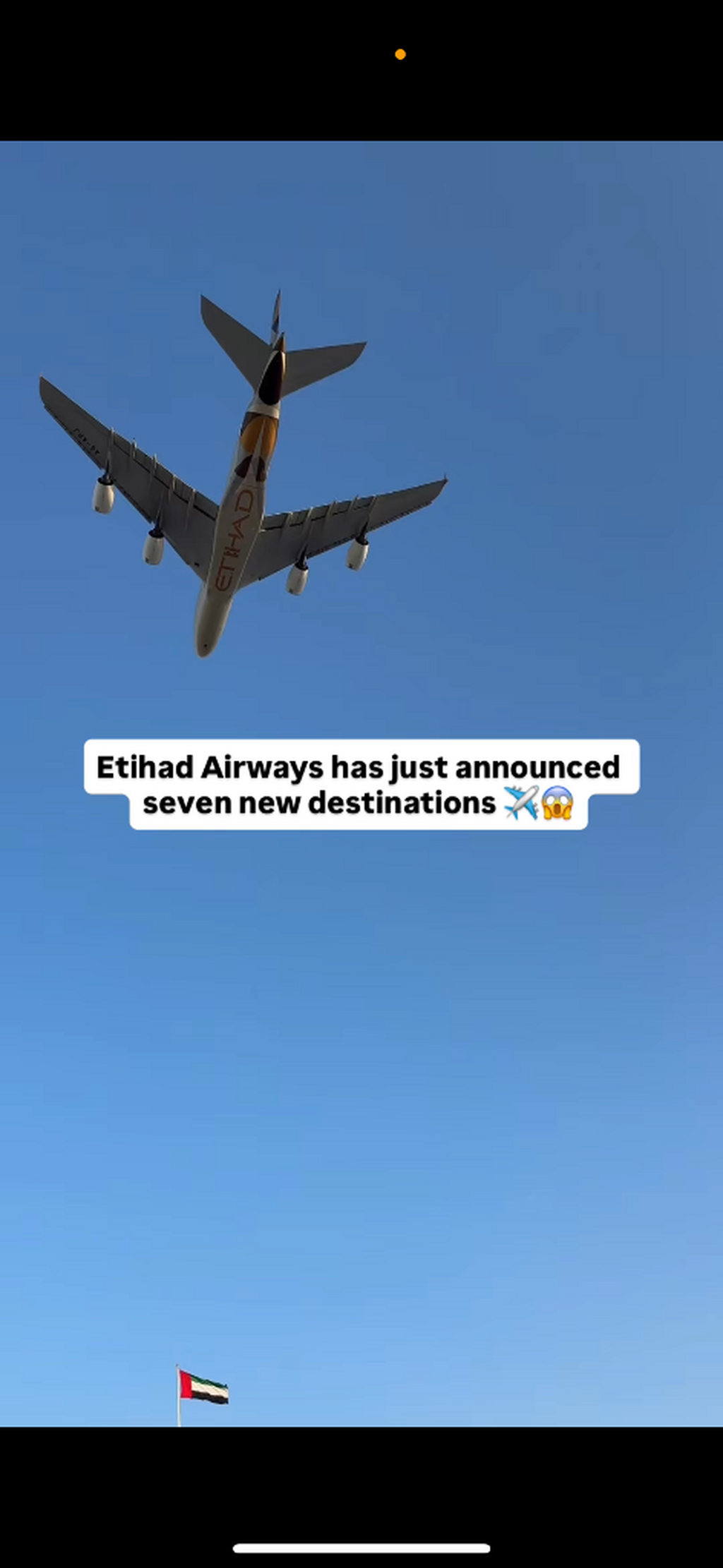 Etihad Airways has just announced seven new destinations