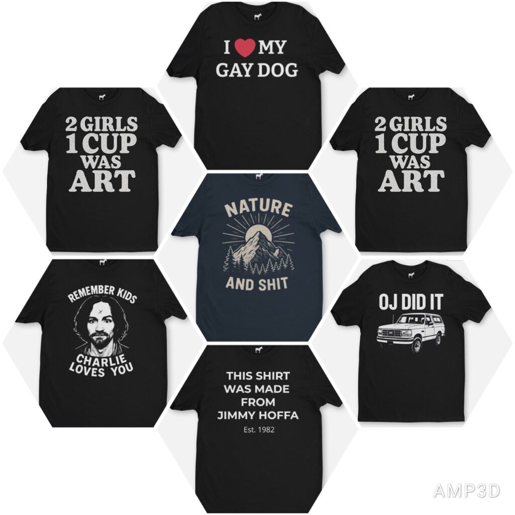 AMP3D Merch website 