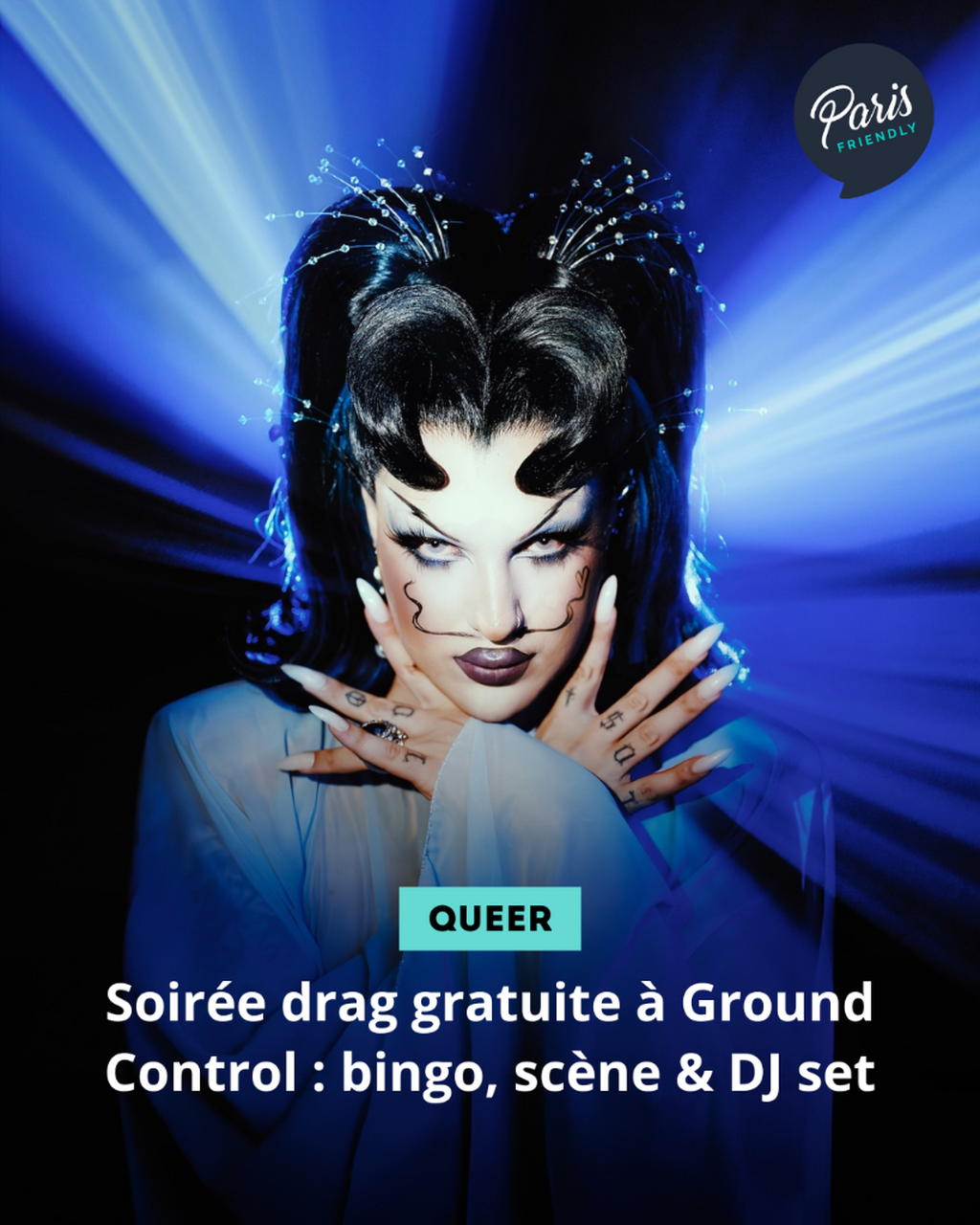 Soir&eacute;e drag gratuite &agrave; Ground Control : bingo, sc&egrave;ne & DJ set