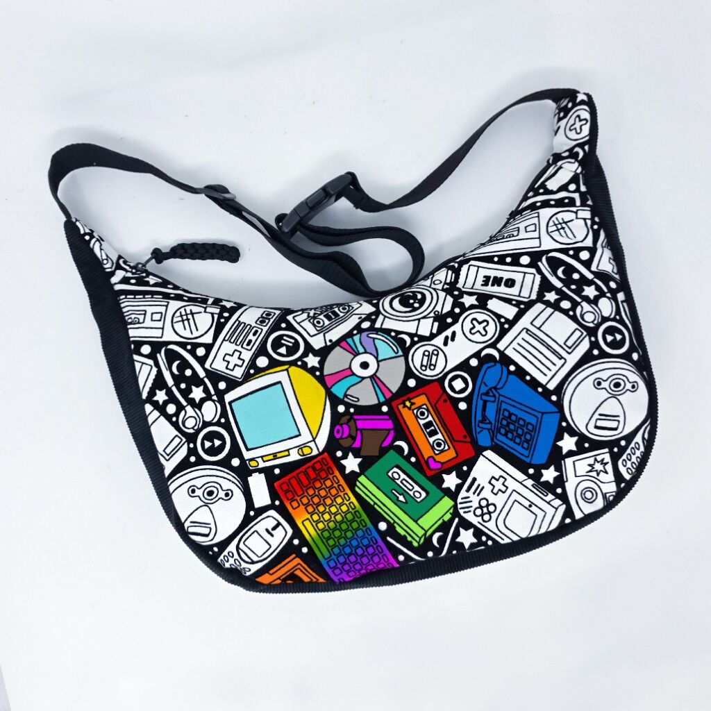 Color a Slouchy Crossbody Bag