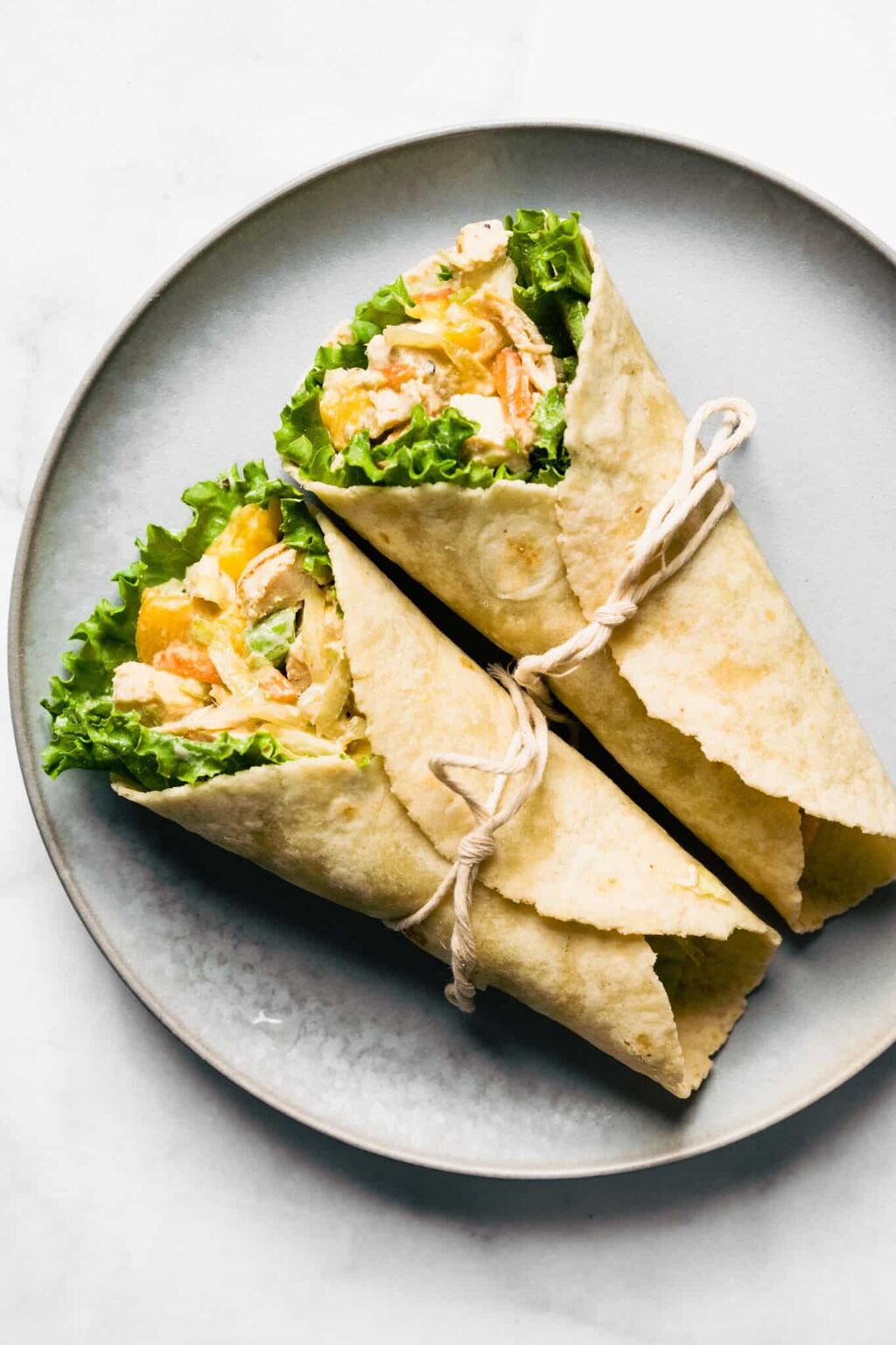 Asian Chicken Salad Wraps (Gluten Free) Cotter Crunch