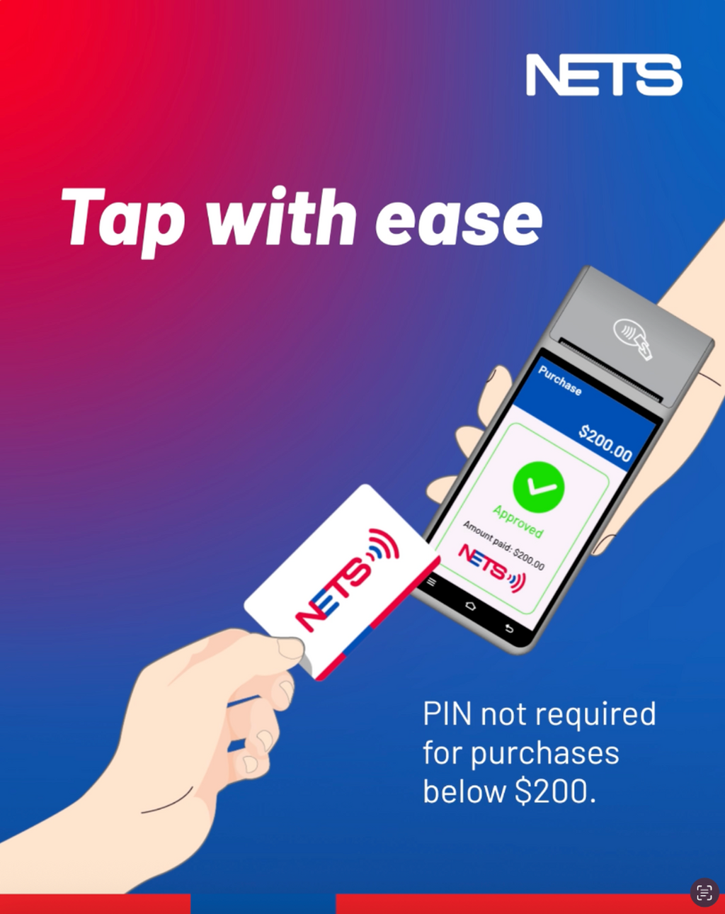 NETS Contactless $200 Limit