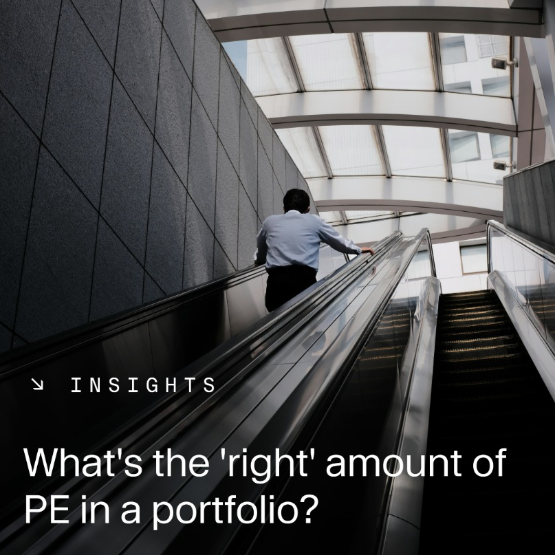 What's the 'right' amount of PE in a portfolio?