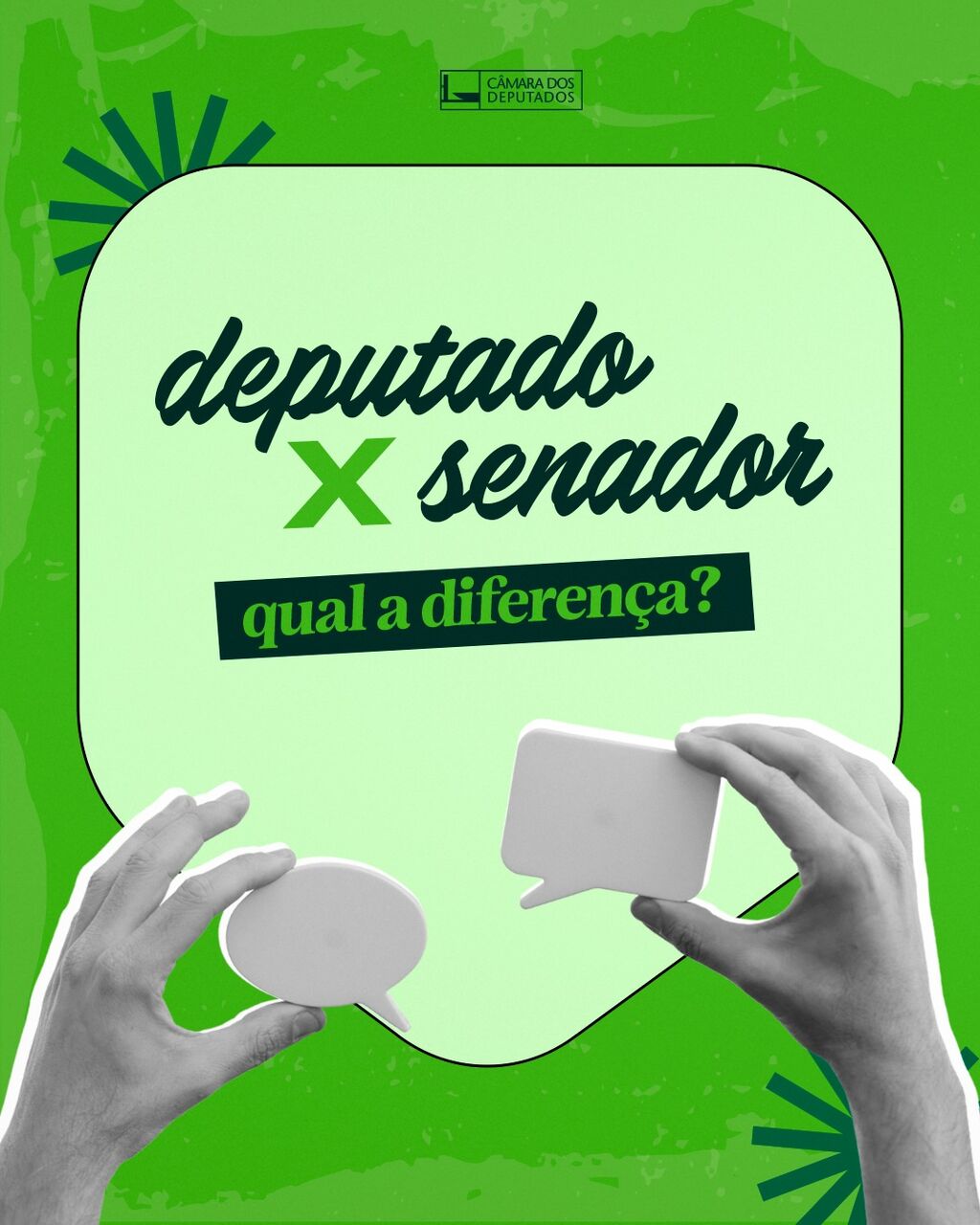 Deputado X Senador