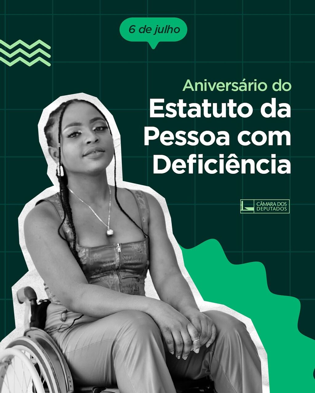 Anivers&aacute;rio do Estatuto da Pessoa com Defici&ecirc;ncia