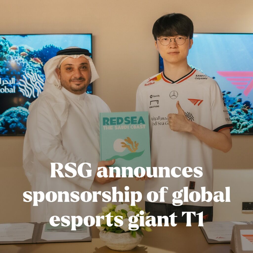 Red Sea Global announces sponsorship of global esports giant T1