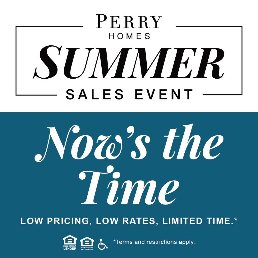 Perry Homes Builder Incentives at Mosaic