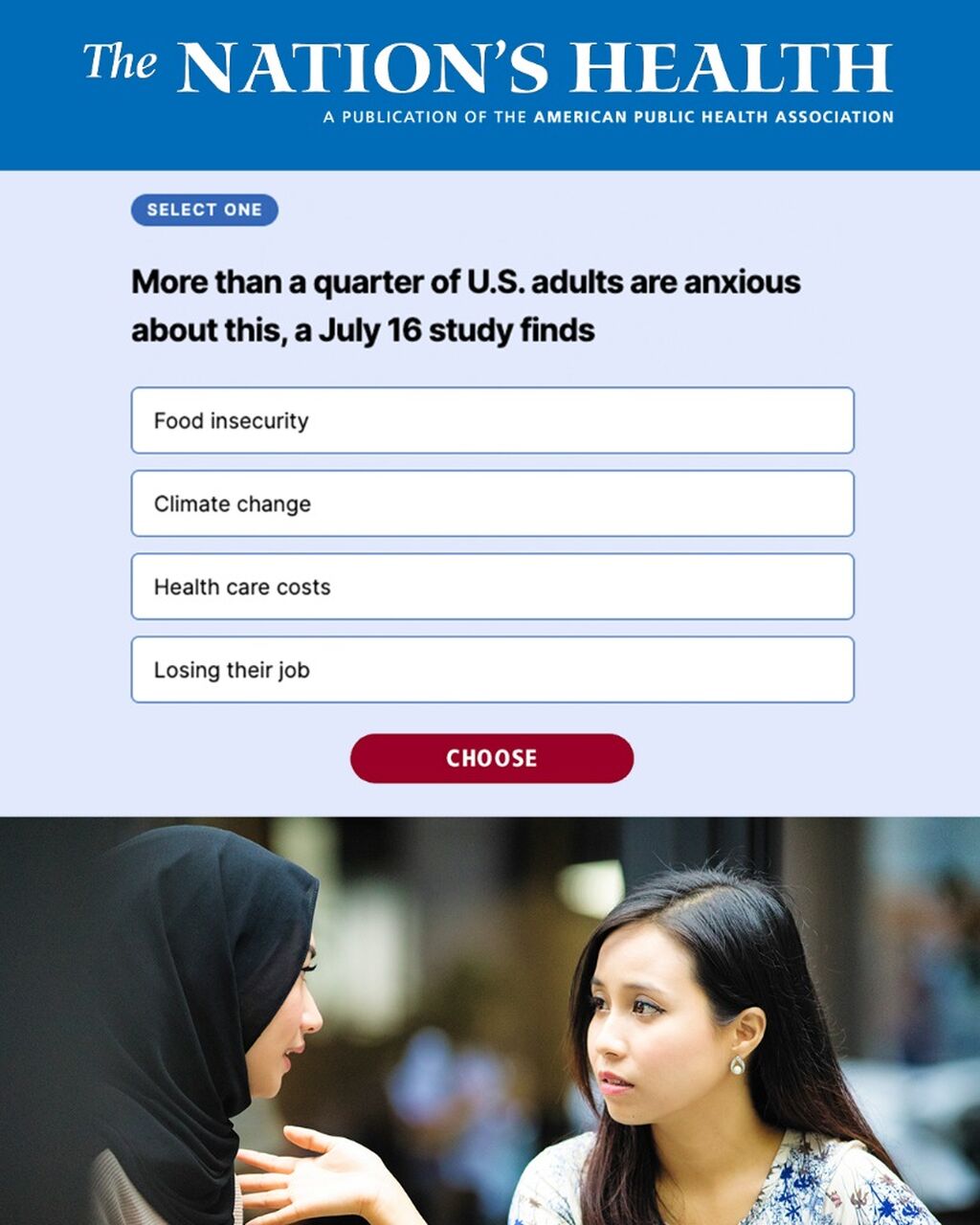 The Nation's Health News Quiz