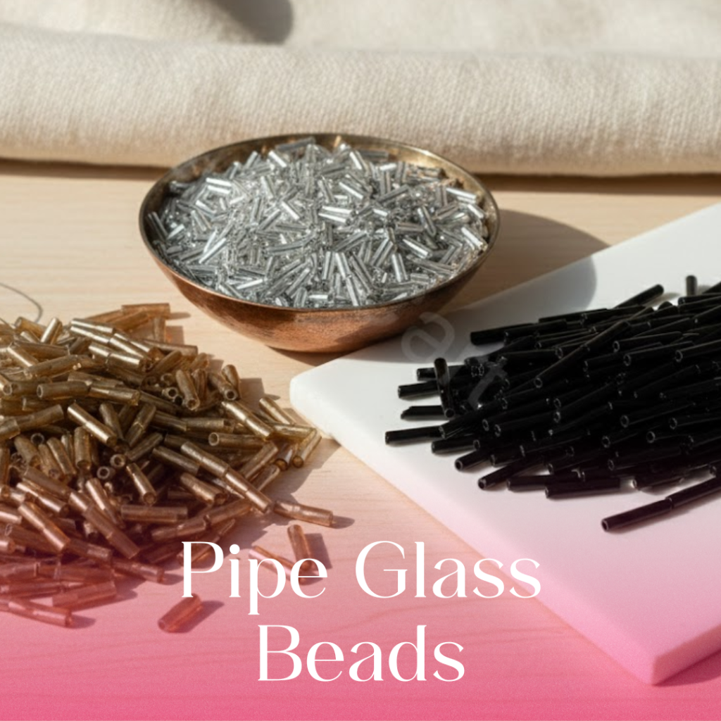 Pipe Glass Beads