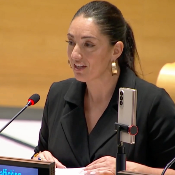 Sanctuary Advocates on Behalf of Trafficking Survivors at the UN