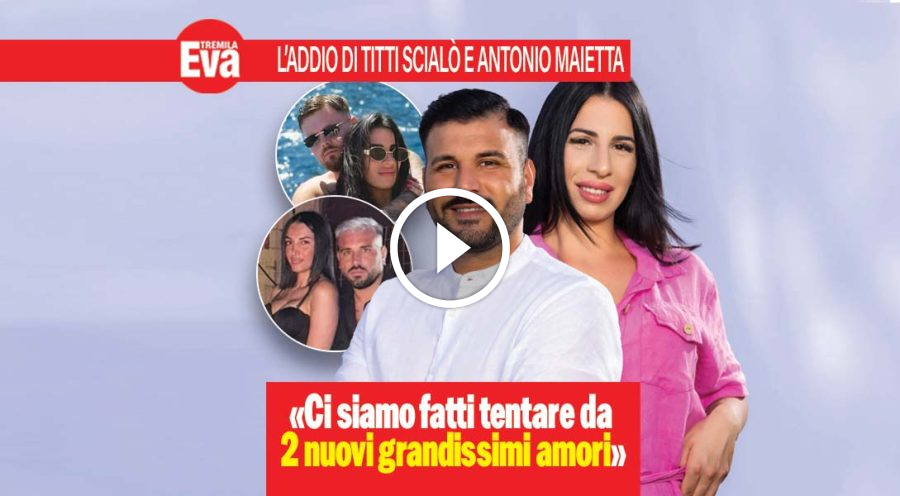 Titti Scial&ograve; e Antonio Maietta, i 2 amori dopo Temptation