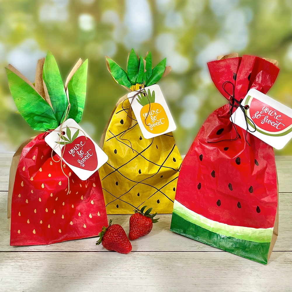Summer Party Favor Bags