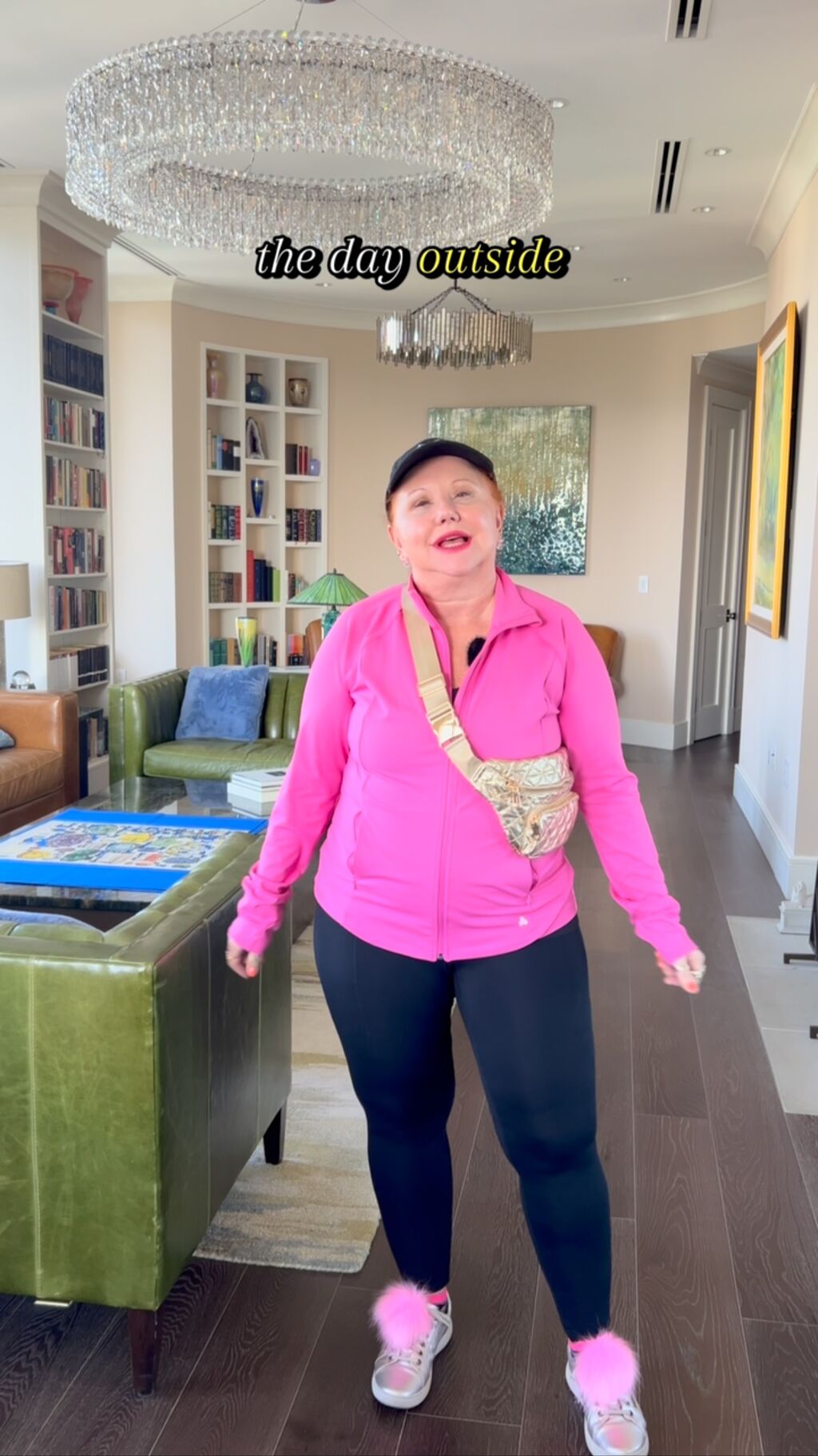 Pink Athletic Jacket