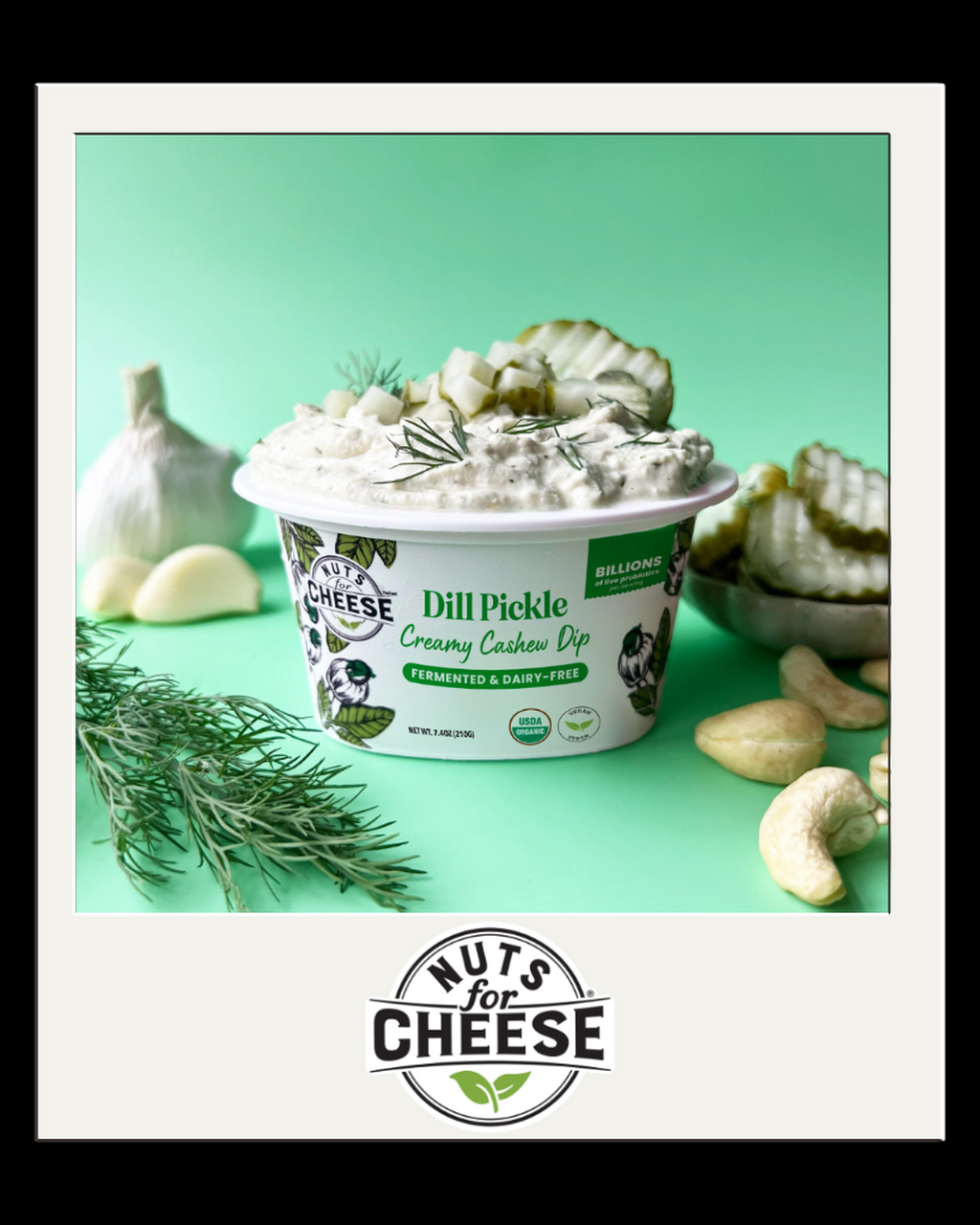 Nuts For Cheese&trade;, dairy-free, cashew, cream cheeses, dips, butters, organic, fermented, aged, probiotic, vegan