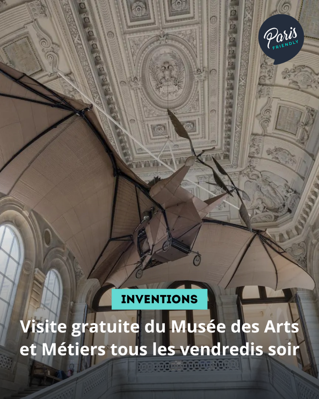 Visite gratuite du Mus&eacute;e des Arts et M&eacute;tiers tous les vendredis soir