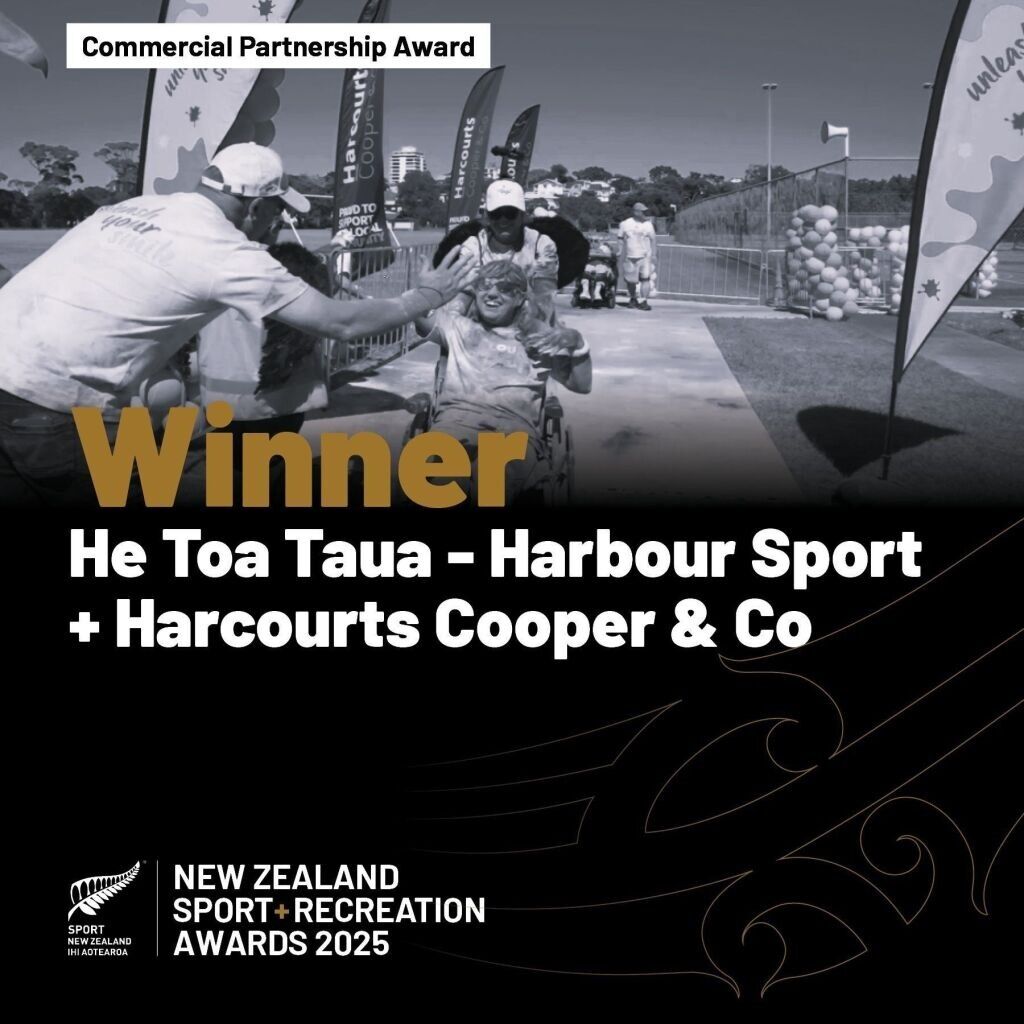 2025 Sport NZ Sport & Recreation Awards &ndash; Commercial Partnership Award