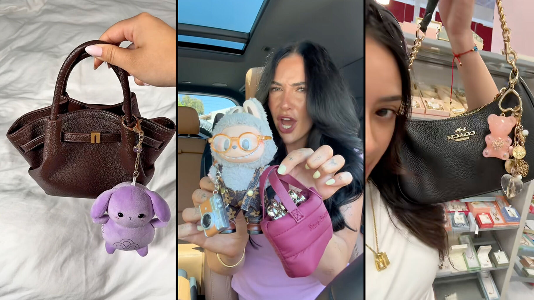 Inside the bag charm craze&mdash;everything to know about Labubus and &lsquo;charm-ification&rsquo;