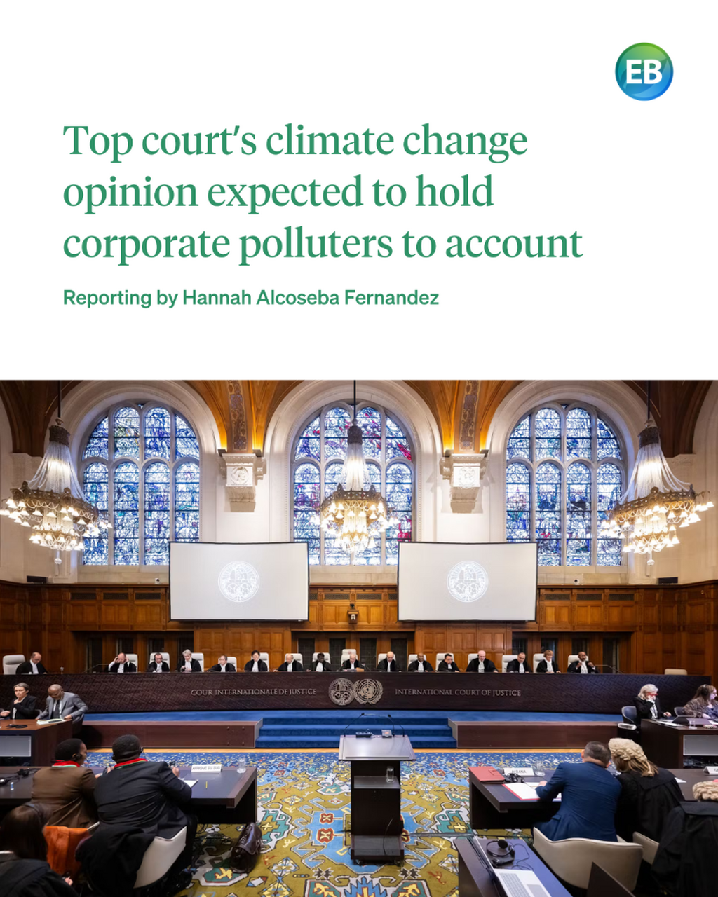 Top court&rsquo;s climate change opinion expected to hold corporate polluters to account