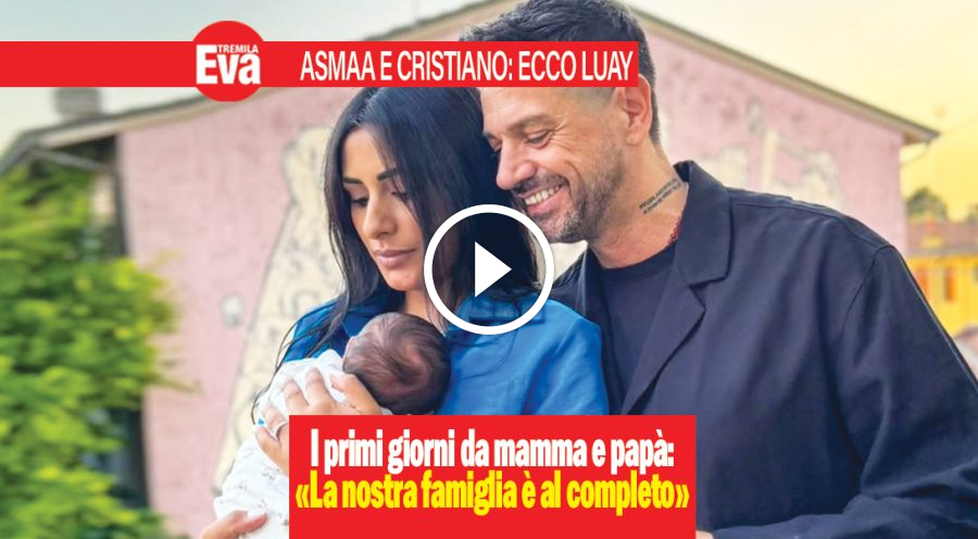 Asmaa Fares e Cristiano Lo Zupone, i primi giorni con Luay