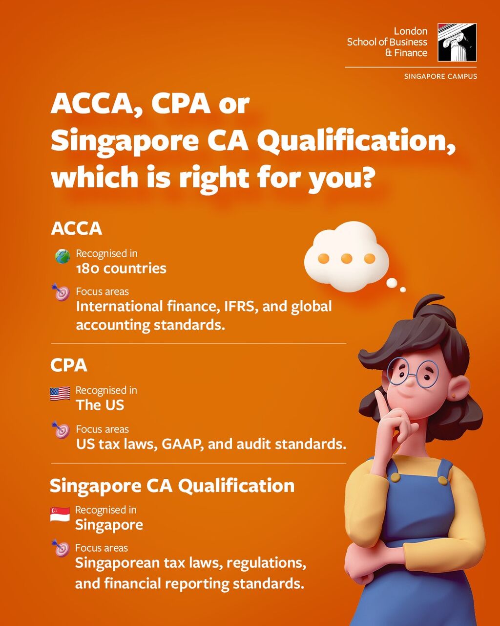 Should I Take the ACCA, CPA or the Singapore CA Qualification?