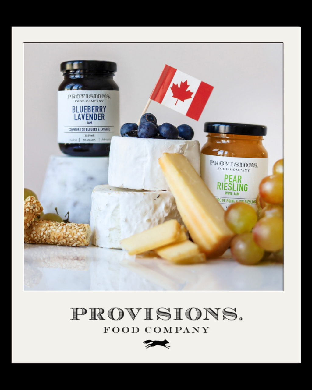 Provisions Food Company, Cocktail Jams, Cheese Shortbreads, Cookie Jar Shortbreads, Popcorn, Seasonings, Breakfast Jams, Dry Mixes