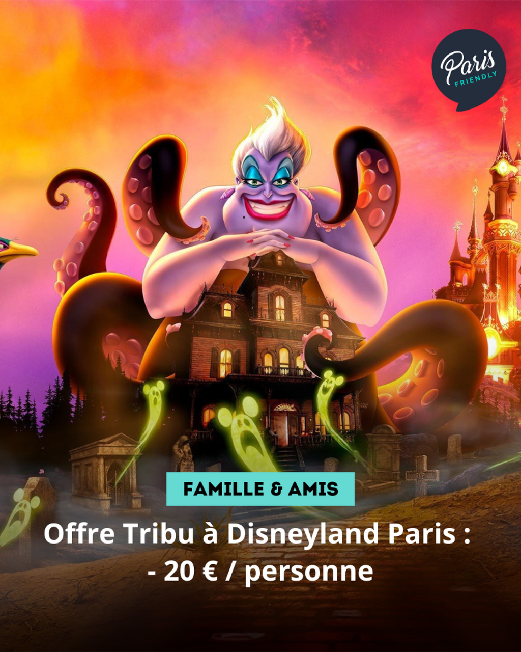 Offre Tribu &agrave; Disneyland Paris : - 20 &euro; / personne