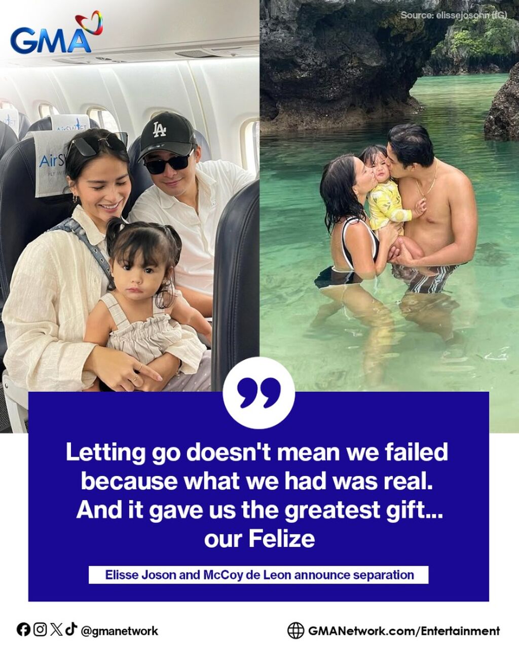 Elisse Joson and McCoy de Leon on their breakup: 'We're learning to let go'
