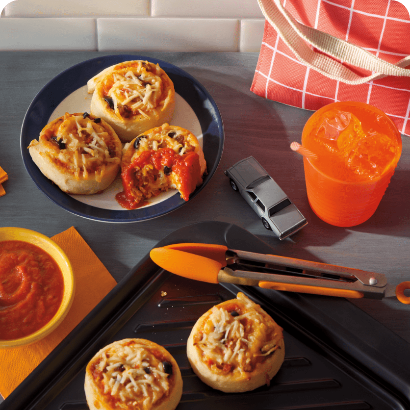 Getaway Car Pizza Roll Ups - Food Club