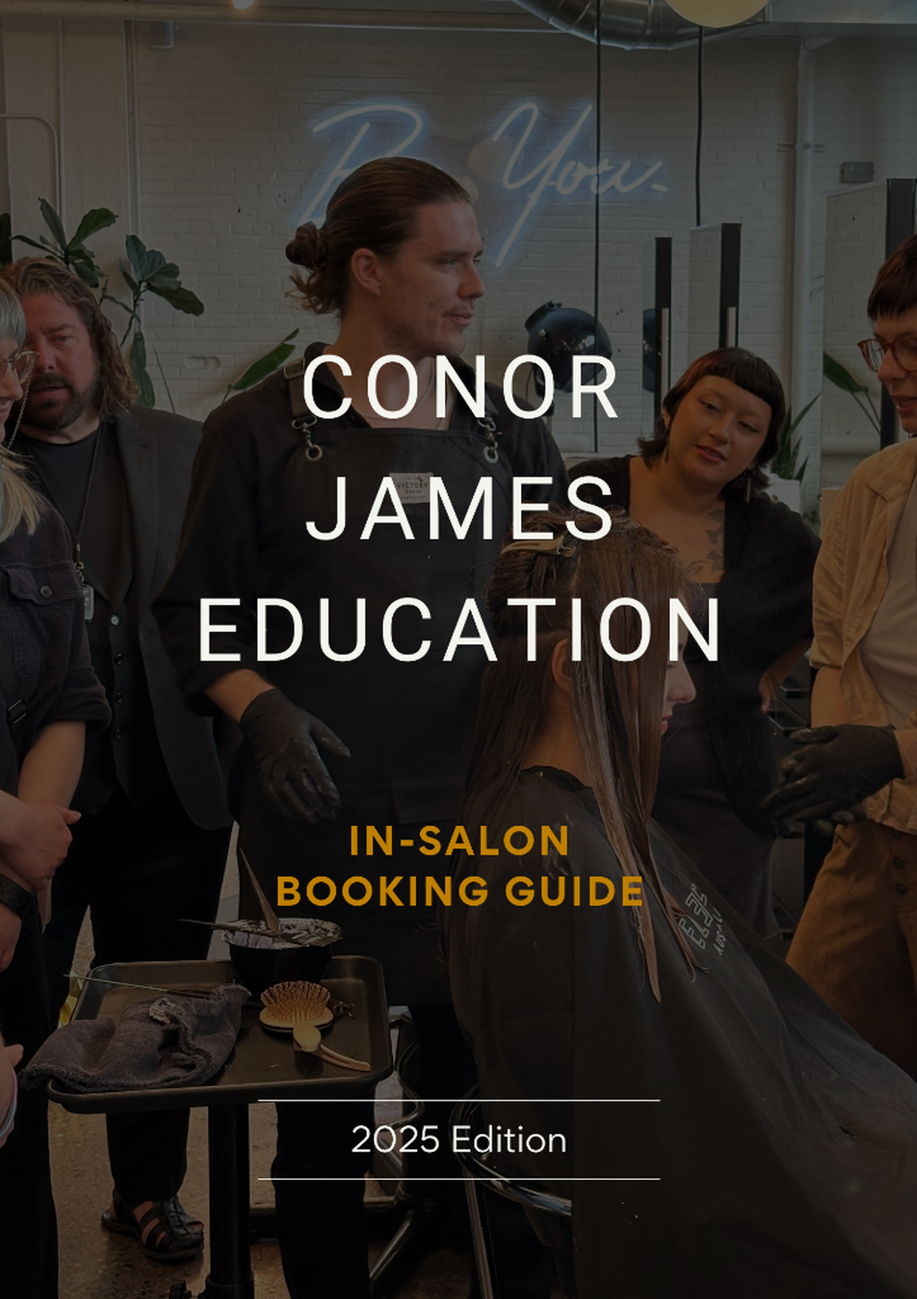 In-salon booking guide