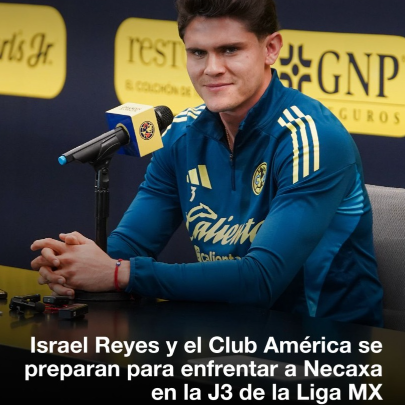 Israel Reyes y el Club Am&eacute;rica se preparan para enfrentar a Necaxa en la J3 de la Liga MX
