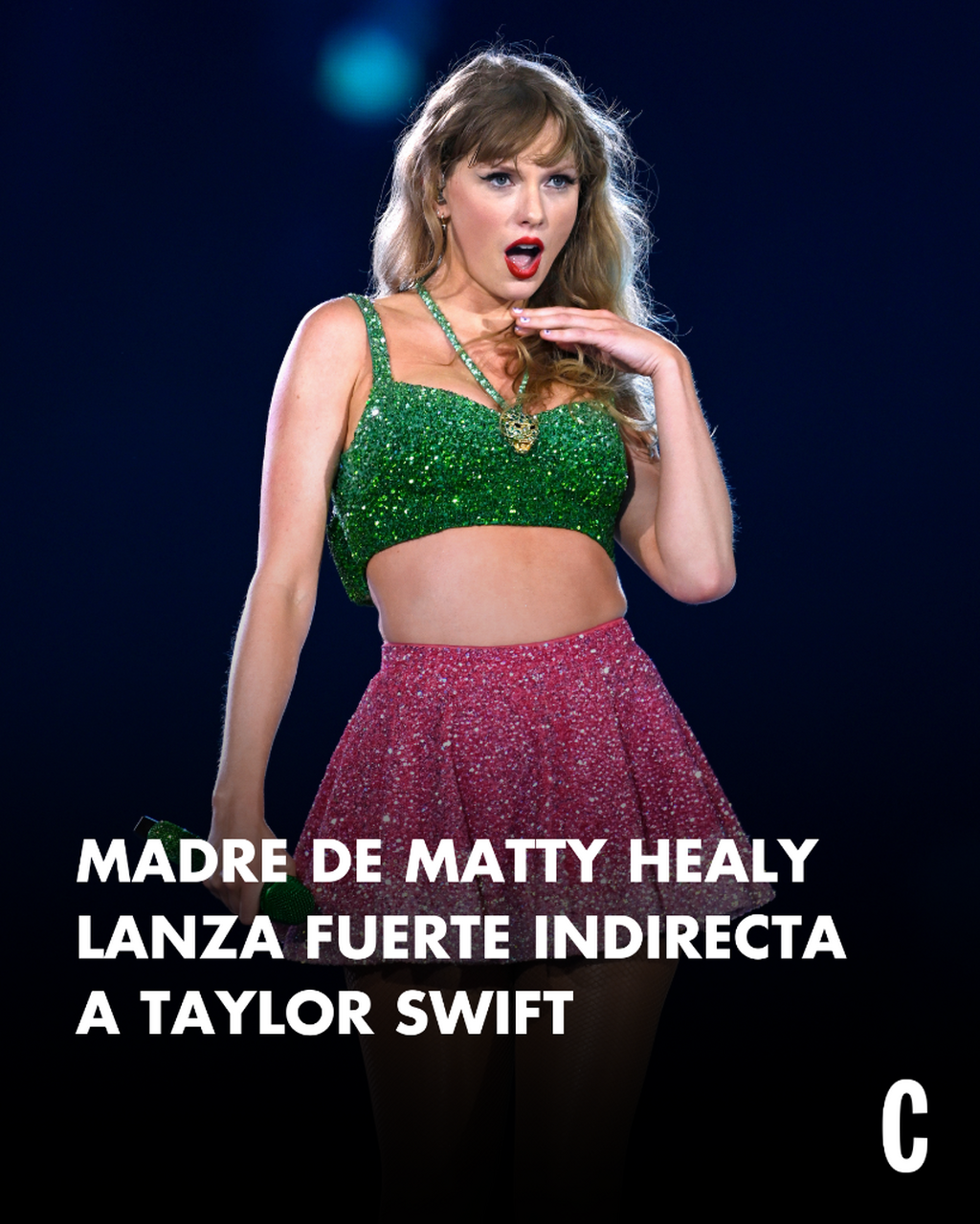 Madre de Matty Healy lanza fuerte indirecta a Taylor Swift