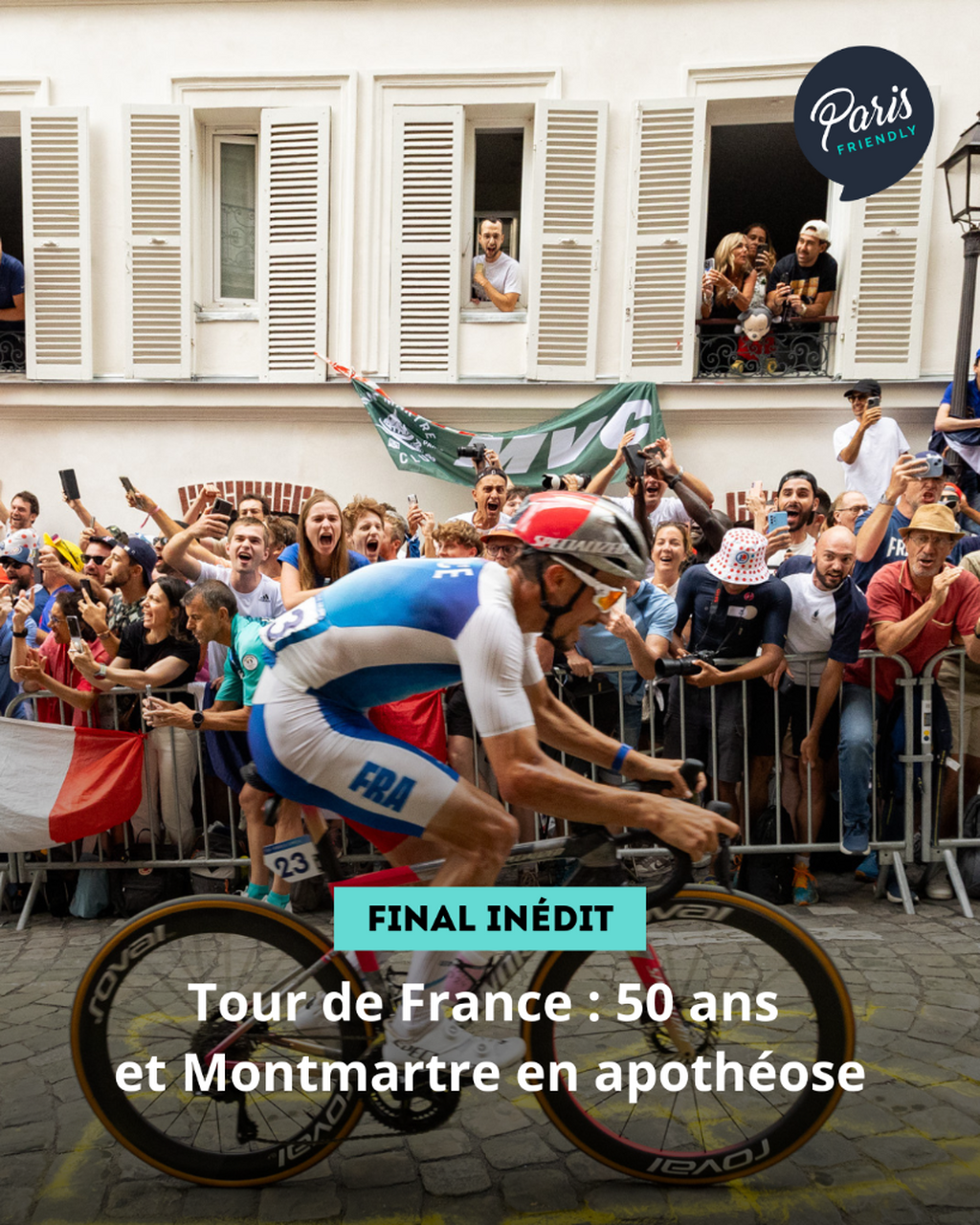 Tour de France : 50 ans et Montmartre en apoth&eacute;ose