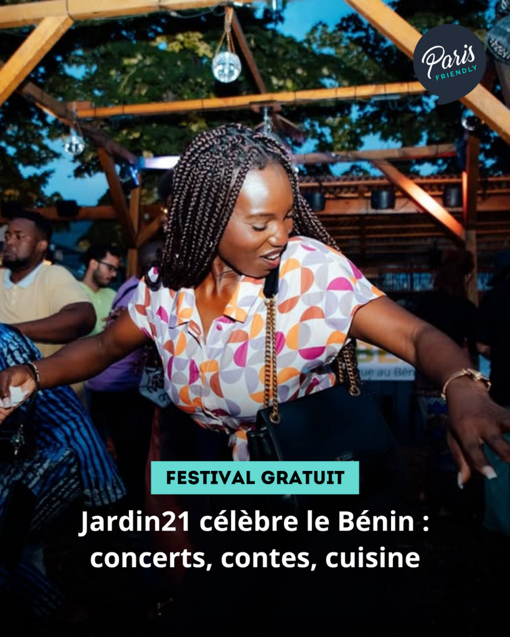 Jardin21 c&eacute;l&egrave;bre le B&eacute;nin : concerts, contes, cuisine