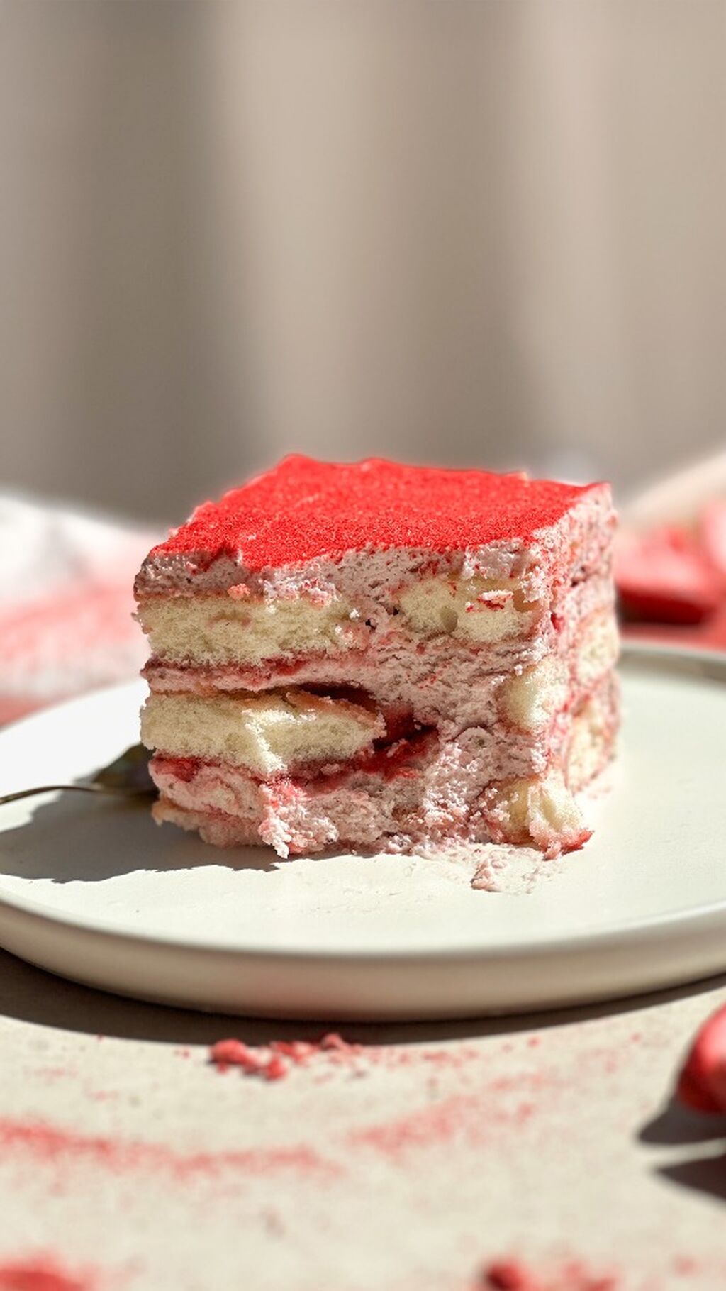Jahodov&eacute; tiramisu