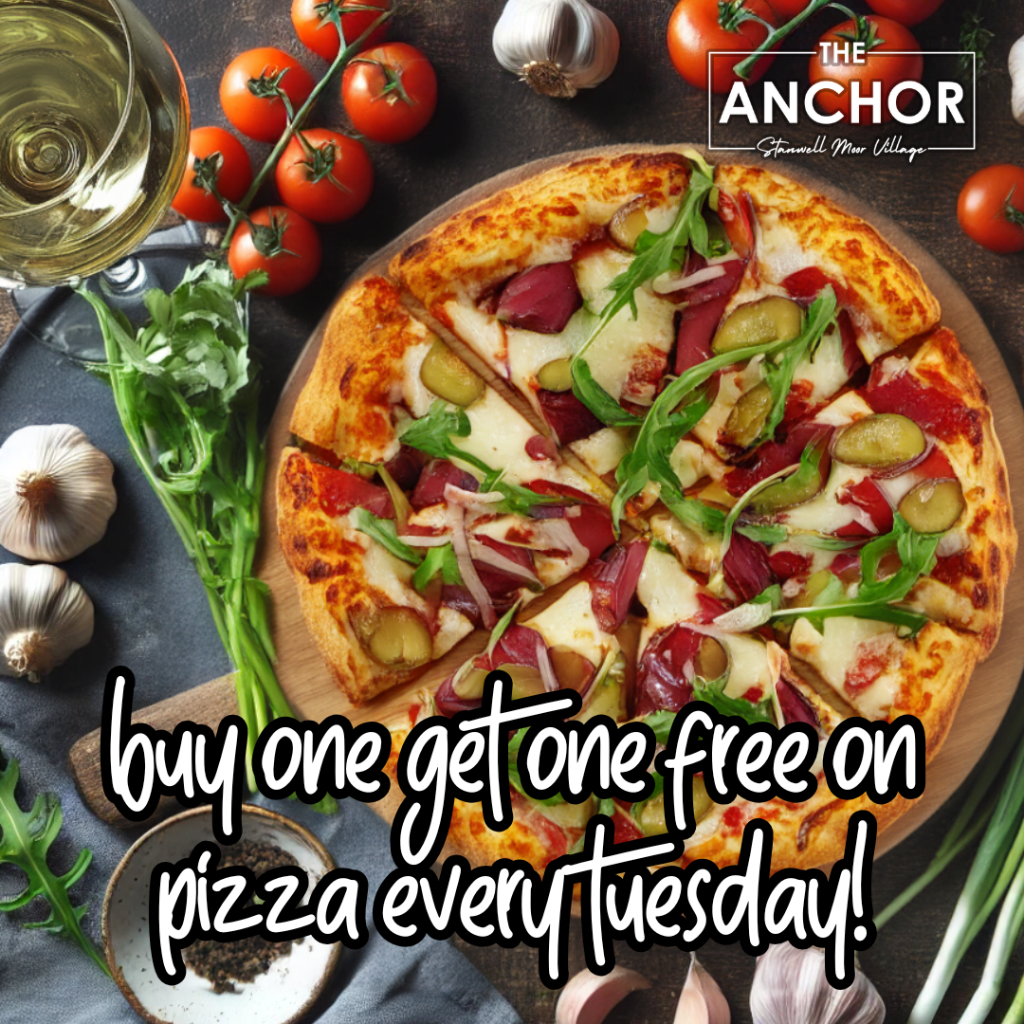 BOGOF on all Pizza!