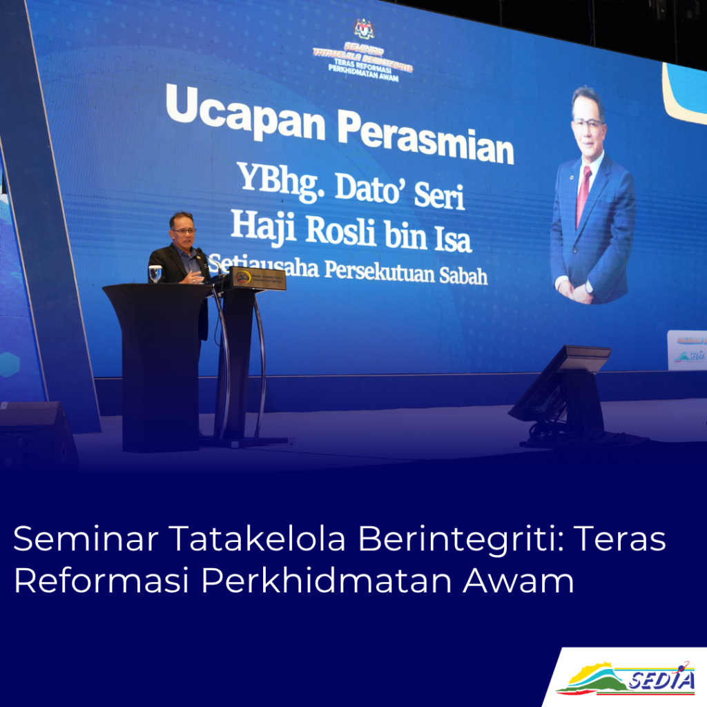 Seminar Tatakelola Berintegriti: Teras Reformasi Perkhidmatan Awam