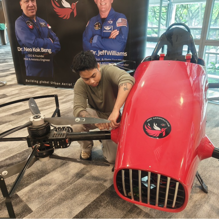 Flying cars in Singapore? Why not!