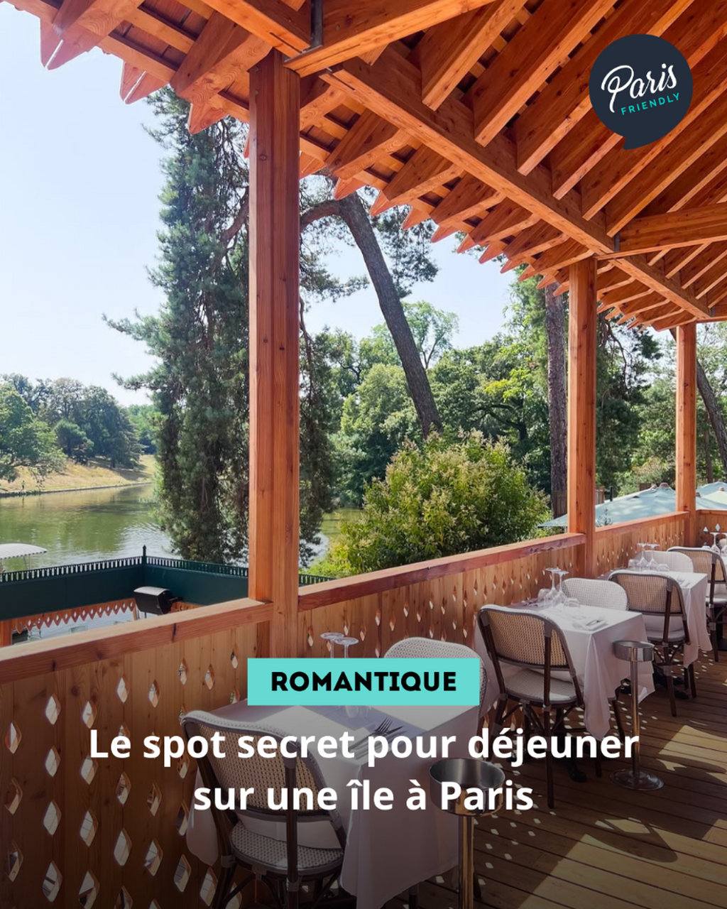Le spot secret pour d&eacute;jeuner sur une &icirc;le &agrave; Paris