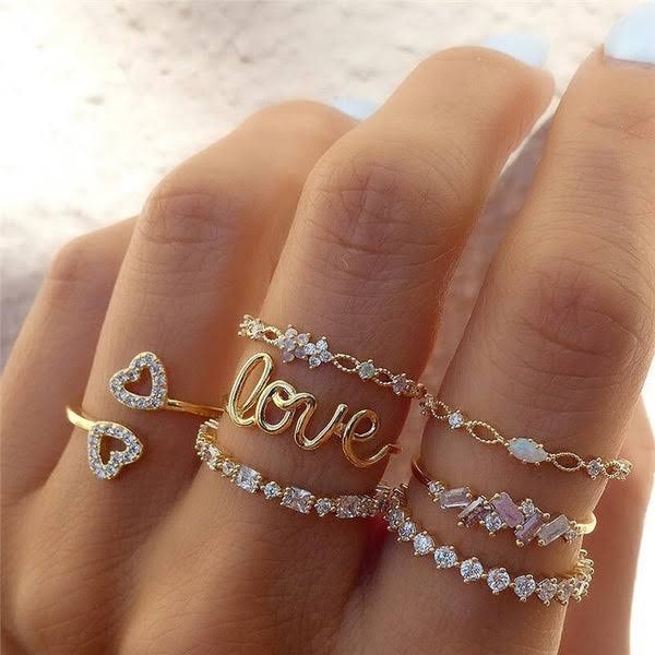 Scenic Ring Set - Love