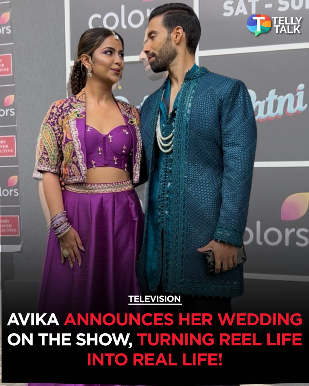 Avika Gor Officially Announces Wedding With Milind Chandwani On Pati Patni Aur Panga: Become Real-Life Vadhu
