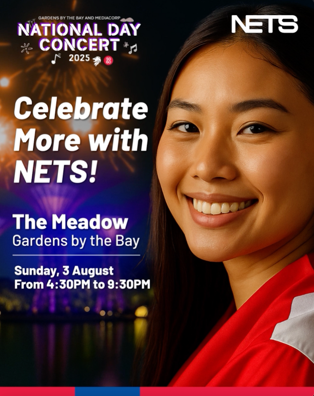 NETS activation programme at National Day Concert