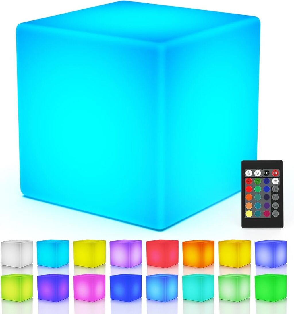 LED cube - cool room decor🧊
